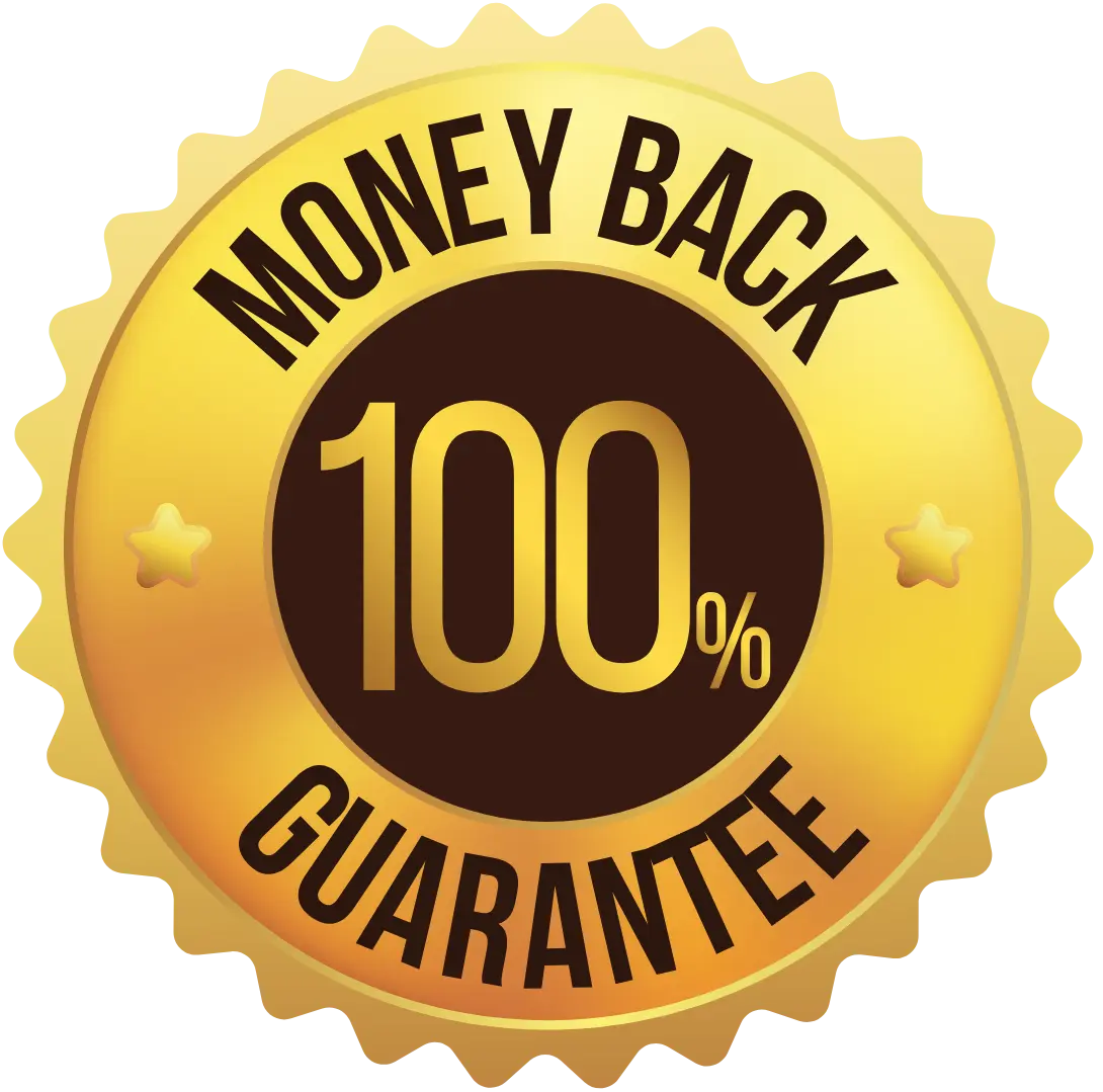 HeroUP guarantee badge